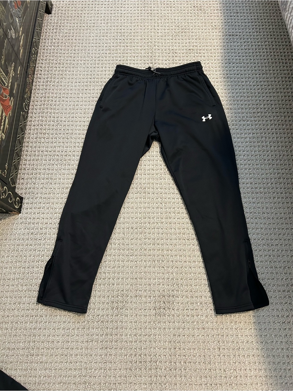 Under Armour Black Men's Athletic Joggers with Logo